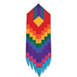 SoundWinds Goddess Earring Hanging Banner - Red