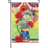 Accent Home & Garden 12 In. Flag - Patriotic Bouquet Accent