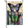 Accent Home & Garden 12 In. Flag - Asian Butterflies