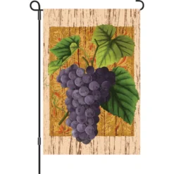 Accent Home & Garden Accent 12 In. Flag - Grape Vine