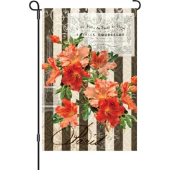 Accent Home & Garden 12 In. Flag - Springtime Azalea Accent