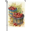 Accent Home & Garden Accent 12 In. Flag - Apple Baskets