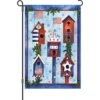 Accent Home & Garden Accent 12 In. Flag - Red White Blue Birdhouse