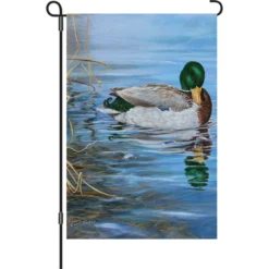 Accent Home & Garden 12 In. Flag - Mallard Accent