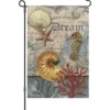 Accent Home & Garden 12 In. Flag - Coastal Emphemera