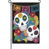 Accent Home & Garden 12 In. Flag - Sugar Skulls