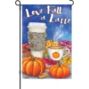 Accent Home & Garden Accent 12 In. Flag - Love Fall A Latte