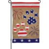 Accent Home & Garden Accent 12 In. Flag - Patriotic Paws