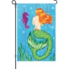 Accent Home & Garden 12 In. Flag - Mermaid & Seahorse Summer