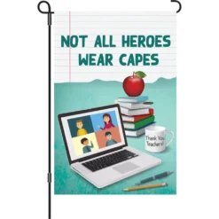 Accent Home & Garden 12 In. Flag - Teachers