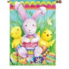 Accent Home & Garden 28 In. Flag - Bunny And Friends