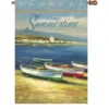 Accent Home & Garden 28 In. Flag - Summertime Boats Accent