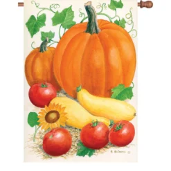 Accent Home & Garden Accent 28 In. Flag - Harvest Time