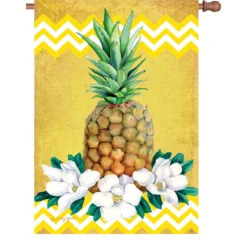Accent Home & Garden Accent 28 In. Flag - Pineapple
