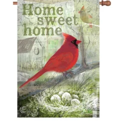 Accent Home & Garden Accent 28 In. Flag - Home Sweet Home