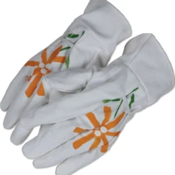 Accent Home & Garden - Sale Accent Canvas Tote Bag & Gloves - Daisies