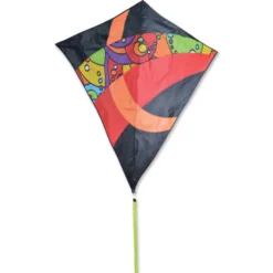 Kites 52 In. Travel Diamond Kite - Orbit Tron Premier Kites