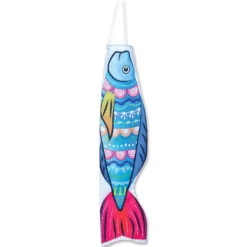 Accent Home & Garden Koi Windsock - Mandala Fish Animals