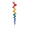 SoundWinds Large Fusilli Spinning Windsock - Rainbow Windsocks