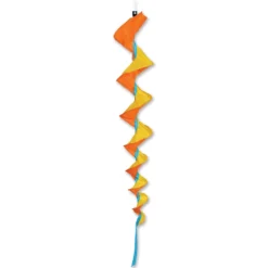 Windsocks SoundWinds Large Fusilli Spinning Windsock - Yellow