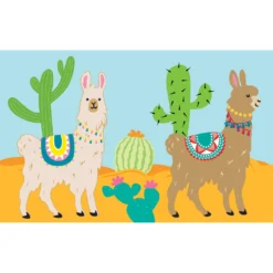 Accent Home & Garden 60 In. Embroidered Applique Windsock - Alpaca