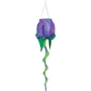 SoundWinds Purple Rose Spinning Windsock Windsocks
