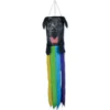 Accent Home & Garden Pet Windsock - Black Labrador Retriever