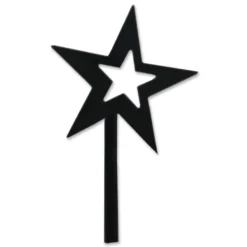 Accent Home & Garden Star Flag Finial Accent