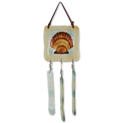 WindGarden Glass Terra Wind Chime - Scallop