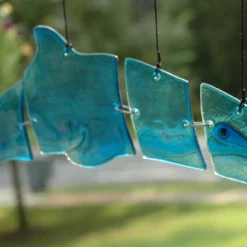 WindGarden Glass Fish Mobile - Dolphin