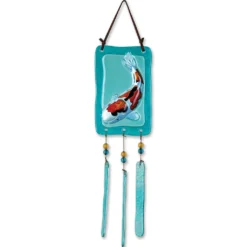 WindGarden WindGarden Glass Terra Wind Chime - Koi