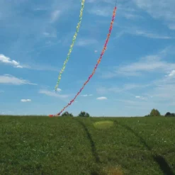 Kites 6 In. Fuzzi Tail - Green Gradient