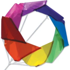 Premier Kites Mini F-Stop Spinner For Kites And Line - Rainbow