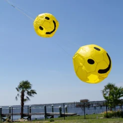 WindGarden 13 In. Smiley Ball W/ Wall Mount