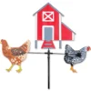 WindGarden WindGarden Single Carousel Spinner - Chickens & Hen House