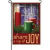 Accent Home & Garden Accent 12 In. Flag - Cup Of Joy