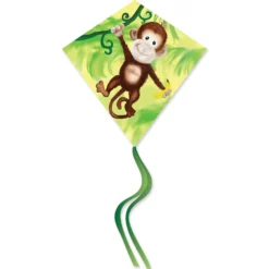 25 In. Diamond Kite - Monkey (Bold Innovations)