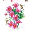 Accent Home & Garden 28 In. Flag - Pink Daisies Accent
