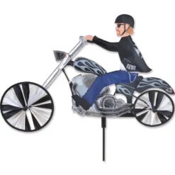 WindGarden 25 In. Chopper Motorcycle Spinner WindGarden