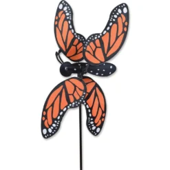WindGarden WindGarden WhirliGig Spinner - 21 In. Monarch Butterfly