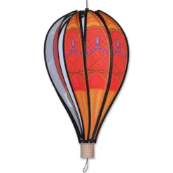 WindGarden 18 In. Hot Air Balloon - Red Vintage